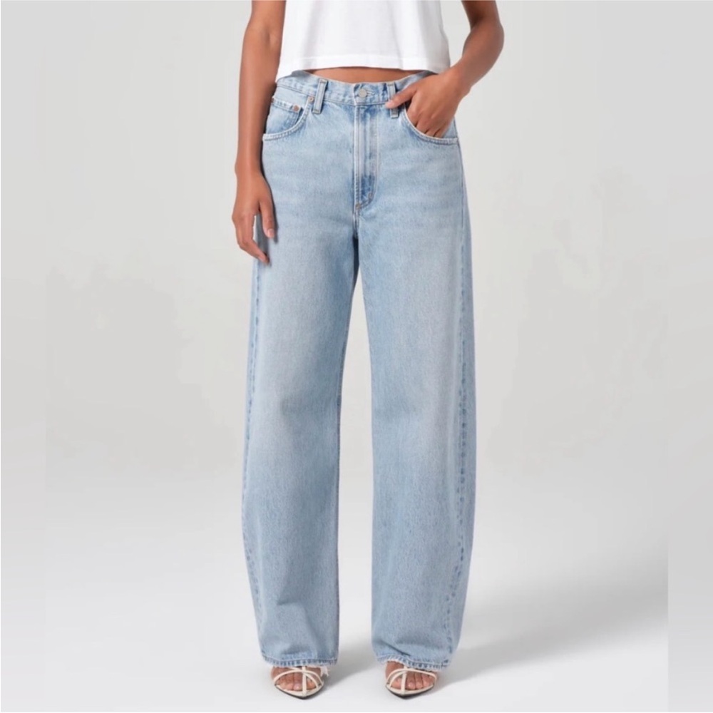 Agolde Low Curve Wide Leg Jeans